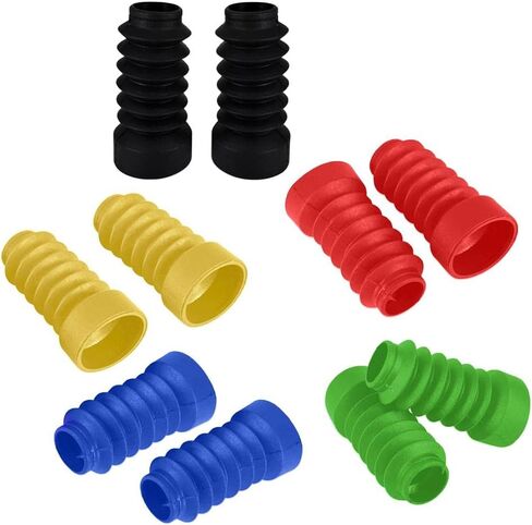 Motorcycle Shock Boots for Forks 103mm for Jog 50cc, Black, 103x44x103mm in Saudi Arabia