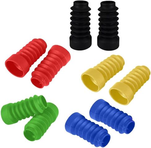 Motorcycle Shock Boots for Forks 103mm for Jog 50cc, Black, 103x44x103mm in Saudi Arabia