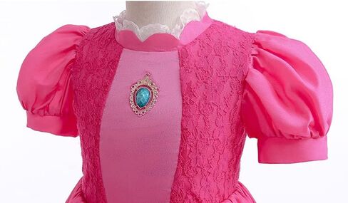 Princess Costume Dress for Girls Halloween Costumes Cosplay Dress Up Outfit with Accessories,2T-10T in Saudi Arabia