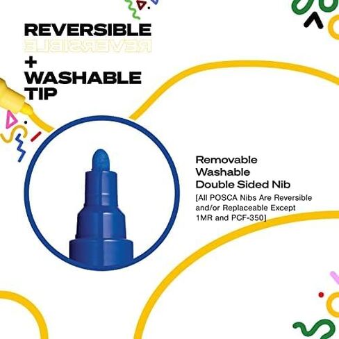 مجموعة أقلام تحديد فنية من بوسكا PC-8K مكونة من 8 ألوان متنوعة in Kuwait