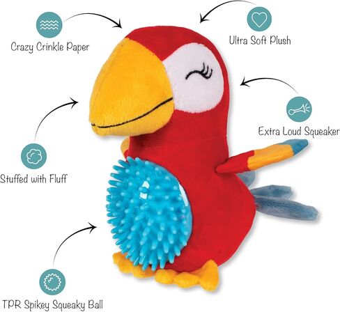 Fringe Studio Ball Squeaker Toy for Pets, Pig (286003) in Saudi Arabia