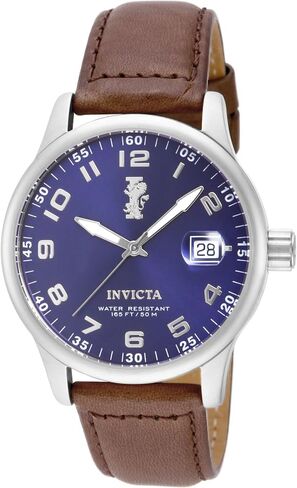 Invicta Men's 15254 I-Force Blue Dial Dark Brown Leather Watch in Saudi Arabia