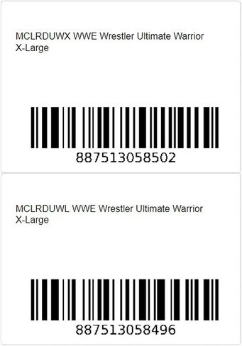 Morph Ultimate Warrior Costume, WWE Costumes for Adults, Adult Wrestling Costume, Halloween Costumes for Men in Saudi Arabia