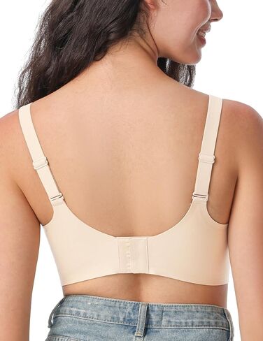 Fallsweet Wireless Push Up Bras Seamless بالإضافة إلى التغطية الكاملة بالحجم in Kuwait