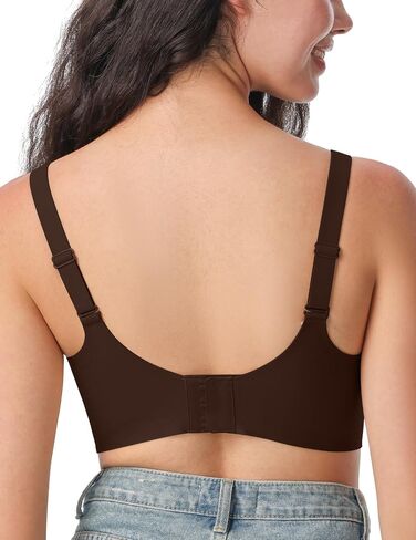 Fallsweet Wireless Push Up Bras Seamless بالإضافة إلى التغطية الكاملة بالحجم in Kuwait