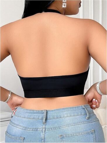 Soly Hux Plus Size Bras for Women Front Front Cloture Criss Cross Mesh Wireless Bra Comfort Everyday Bralette in Saudi Arabia