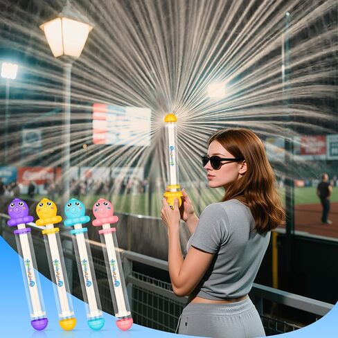 4pack Fireworks Water Gun, Couple Romance Firework Style Water Spray Gun, Large Capacity Fire Works Watergun for Bathing, Pool, Party Entertainment, Concert, Family Gathering, Marriage Proposal in Kuwait