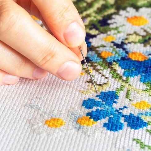 أساسيات من Leisure Arts Aida Cloth، 14 قطعة، 76.2 سم × 91.44 سم، قماش غرز متقاطعة بيضاء عتيقة للتطريز، الغرز المتقاطعة، التطريز الآلي وعمل الإبرة in Kuwait