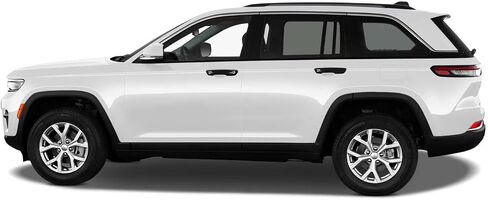 Linskip Door Handle Covers Compatible with 2021-2024 Jeep Grand Cherokee L 4XE & 2022-2024 Grand Cherokee, Door Handle Kit Set for Jeep Grand Cherokee Exterior Accessories, for Keyless Entry(Black) in Saudi Arabia