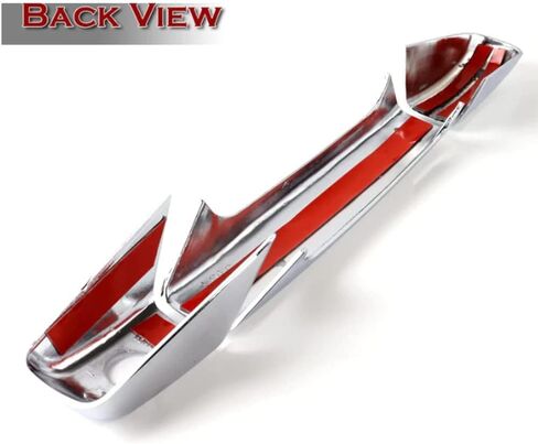 W Power WP Triple Chrome Plated ABS Plastic Side Door Handle Covers Overlay Compatible with 2007-2013 Chevy Silverado 1500 2500HD 3500HD 07-13 Sierra 2500 Yukon XL, WP-1023-S, Glossy Black in Saudi Arabia