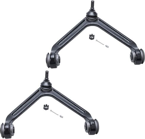 Detroit Axle - 2WD Front Enfens Supension Kit for 02-05 Dodge Ram 1500 ، 2002 2003 2004 ، 2005 ، محمل العجلات مراكز التحكم العليا في مفاصل الكرة السفلى قضبان التقييم أحذية البديل - 14 مساءً in Kuwait