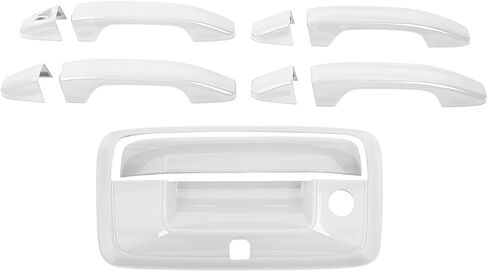 for Colorado Tailgate Door Handle Cover Trim Chrome for Chevy Colorado/GMC Canyon 2014-2022 Chrome Exterior Accessories 5pcs in Saudi Arabia