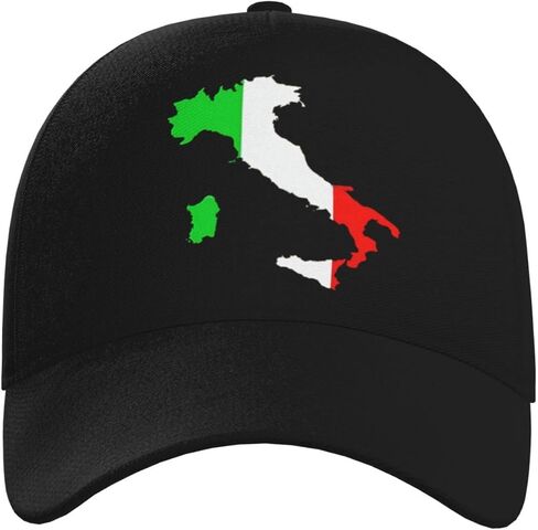 Italian Flag Baseball Cap for Men Women Italy Flag Hats Fashion Sun Cap Packable Outdoor Baseball Hat in Saudi Arabia