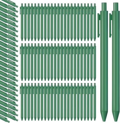 Fulmoon 50 Pcs Ballpoint Pens Bulk Retractable Comfortable Writing Pens Cute Back to School Supplies in Medium Point 1.0 mm for Teacher Student Bridal Shower Baby Shower (Light Pink,Black Ink) in Saudi Arabia