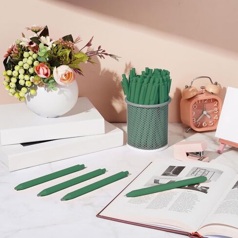 Fulmoon 50 Pcs Ballpoint Pens Bulk Retractable Comfortable Writing Pens Cute Back to School Supplies in Medium Point 1.0 mm for Teacher Student Bridal Shower Baby Shower (Light Pink,Black Ink) in Saudi Arabia