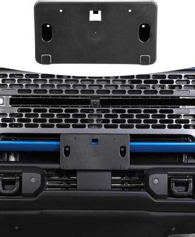 بالنسبة لفورد برونكو 2021-2025 لوحة رخصة الأمامية حامل حامل الحامل رقم لوحة الحامل لوحة التسجيل in Kuwait