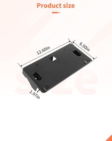 بالنسبة لفورد برونكو 2021-2025 لوحة رخصة الأمامية حامل حامل الحامل رقم لوحة الحامل لوحة التسجيل in Kuwait