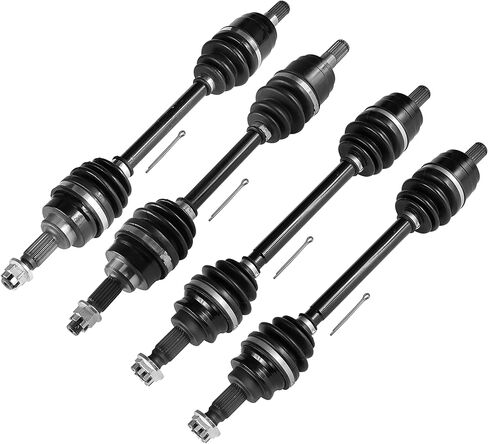 Caltric Front Rear Left Right Axles Compatible with Honda Trx650Fa Trx650Fga Rincon 650 4X4 2003 2004 2005 in Saudi Arabia