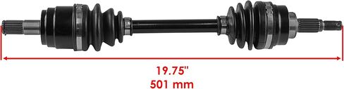 Caltric Front Rear Left Right Axles Compatible with Honda Trx650Fa Trx650Fga Rincon 650 4X4 2003 2004 2005 in Saudi Arabia