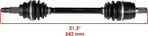 Caltric Front Rear Left Right Axles Compatible with Honda Trx650Fa Trx650Fga Rincon 650 4X4 2003 2004 2005 in Saudi Arabia