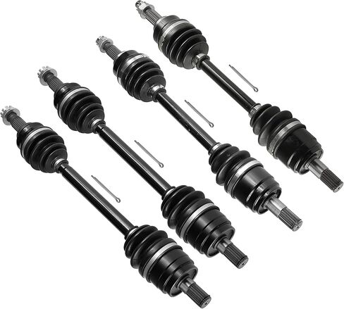 Caltric Front Rear Left Right Axles Compatible with Honda Trx650Fa Trx650Fga Rincon 650 4X4 2003 2004 2005 in Saudi Arabia
