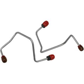 Inline Tube Compatible with 1987-95 Jeep Wrangler YJ Power Brake Master Cylinder Lines Standard Fittings 2pc, OE Steel in Saudi Arabia
