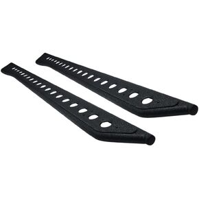 7422455041064 متوافق مع 2022-2024 Ford Maverick Crew Cab محكم النمط الأسود النمط الصخري Rocker Style Step Rail Nerf Bars in Kuwait