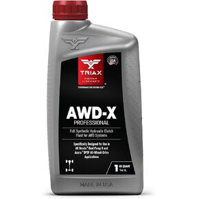 TRIAX AWD-X Professional | Full Synthetic Dual Pump II AWD Fluid Compatible with AWD Dual Pump Systems in Honda & Acura DPSF (1 Quart) in Saudi Arabia