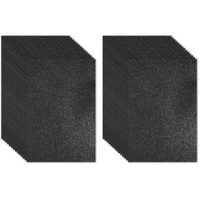 PATIKIL 30Sheets Yellow EVA Glitter Foam Sheet 11.8 x 7.9 Inch 2mm Thick with Back Adhesive Sparkle Craft Foam Sheet for Crafts DIY Project in Kuwait