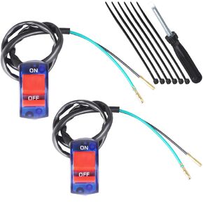 7/8 22mm Mini Bike Dirt Bike On Off Switch Switch Switch Presidents President Presacts for Coleman Mini Bike Dirt Four Wheeler Moped Go Kart. in Kuwait