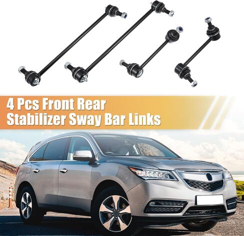 X AUTOHAUX 4 Pcs Front Rear Sway Bar Links No.K750124/K90716/K90717 for Acura MDX 2006-2013 for Acura ZDX 2010-2013 for Honda Pilot 2006-2015 Stabilizer Sway Bar Link in Saudi Arabia