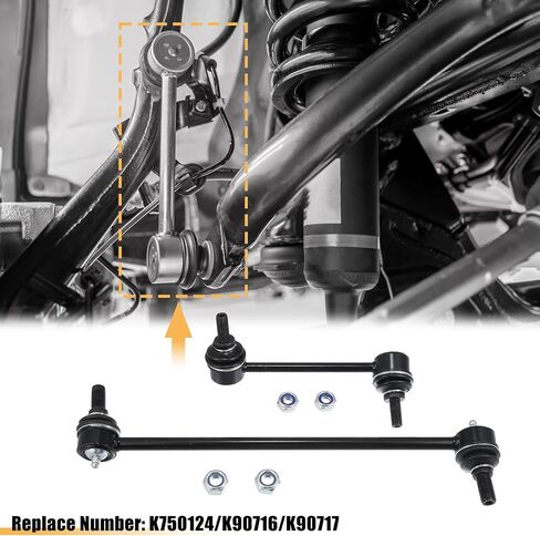 X AUTOHAUX 4 Pcs Front Rear Sway Bar Links No.K750124/K90716/K90717 for Acura MDX 2006-2013 for Acura ZDX 2010-2013 for Honda Pilot 2006-2015 Stabilizer Sway Bar Link in Saudi Arabia