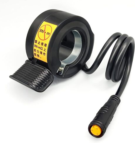 Electric Bike 130X Thumb Throttle 3PIN Female Waterproof Plug Throttle for BBS01 BBS02 Mid Motor Electric Bicycle Accelerator in Saudi Arabia