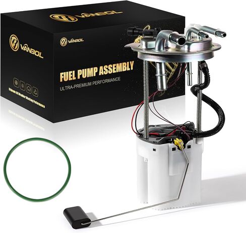 Electric Fuel Pump Assembly Compatible with 2004-2007 Chevy Tahoe GMC Yukon Cadillac Escalade V8 4.8L 5.3L 6.0L 6.2L GAS Replace E3581M P76262M VANBOL0114 with Pressure Sensor O-ring in Saudi Arabia