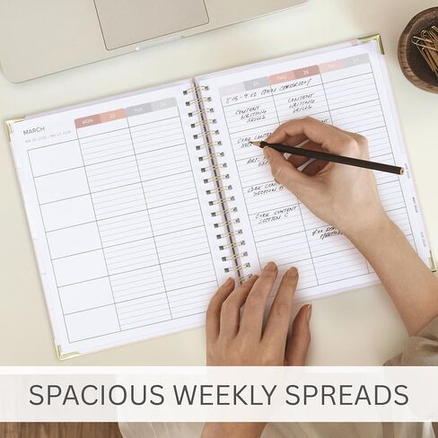 مخطط المعلم الجمالي للعام الدراسي الأكاديمي 2025-2026 - كل ما لديك. 8.5 "× 11" لوازم خطة الكتب الدرس - قم بتنظيم الجدول الزمني للصفوف اليومية والأسبوعية والشهرية بسهولة in Kuwait