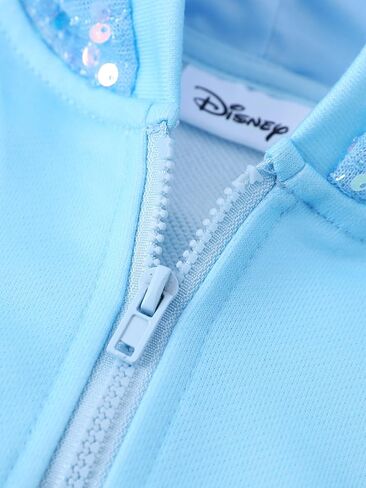 Disney Frozen Elsa Minnie Toddler Girl Hoodie: Sequin zip up stack in Kuwait