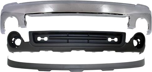 طقم المصد المرآب-برو متوافق مع GMC Sierra 1500 2007-2013 Front Chrome in Saudi Arabia