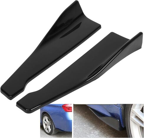 Fydun Car الخلفية الصدمات الخلفية الخائن 2pcs الوفير الخلفي شفة الشفاه العالمية الناشر الجناح in Saudi Arabia
