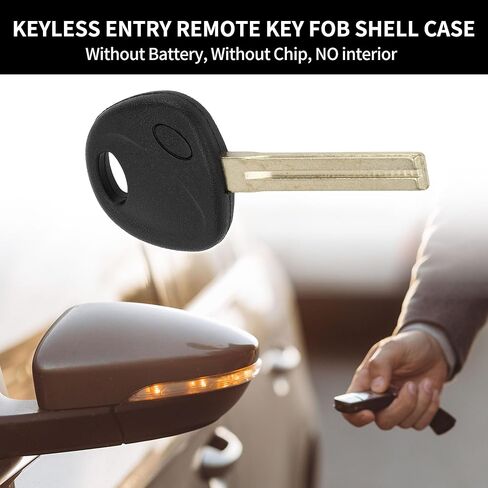 X AutoHaux Key Shell Case بدون مفتاح إدخال مفتاح بديل عن KIA Sorento 2011-2015 لـ KIA Sportage 2013-2016 in Saudi Arabia