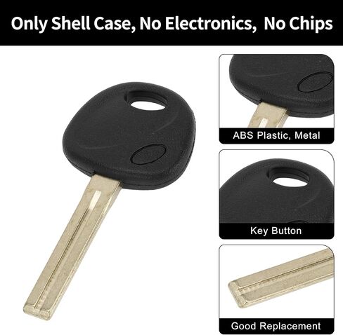 X AutoHaux Key Shell Case بدون مفتاح إدخال مفتاح بديل عن KIA Sorento 2011-2015 لـ KIA Sportage 2013-2016 in Saudi Arabia