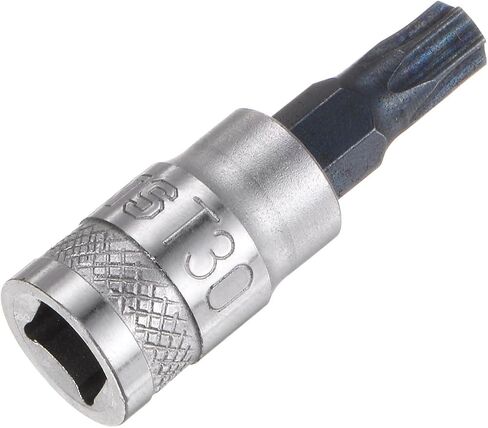 HARFINGTON Torx Bit Socket T40 Solid Star 1/4" Drive 1.46" Length S2 Steel Bit CR-V Socket for Ratchet Wrench, Slide Bar, Extension Rod in Saudi Arabia