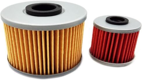 2PCS Compatible with Honda SXS1000 Pioneer 1000 Engine & DCT Transmission Oil Filter SET HF114 HF117 in Saudi Arabia