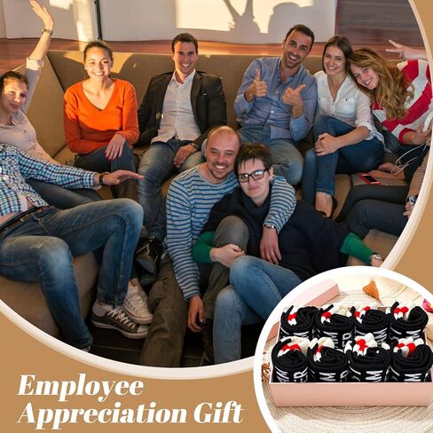 36 Pairs Best Team Ever Crew Socks Bulk Employee Appreciation Gifts for Women Men Staff Coworker Teacher Team Gift in Saudi Arabia