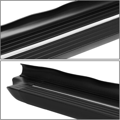 Auto Dynasty Running Boards Compatible with 2007-2018 Jeep Wrangler/JK Unlimited 4-Door, Aluminum Side Step Rail Nerf Bars, 4 Inches Step Bars, Black Powdercoated in Saudi Arabia