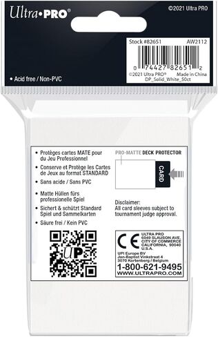 Ultra Pro Sleeves Pro-Matte Card Game (Blue) in Saudi Arabia