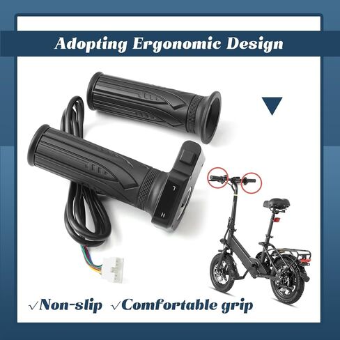 1 زوج 36V Ebike Throttle Grip استبدال Jetson JX10 للدراجة الكهربائية Bolt Pro للأطلس للمرس in Kuwait