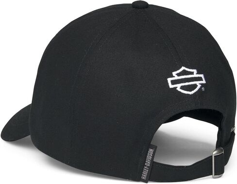 Harley-Davidson Women's Metropolitan Cap-Cap-97658-22VW Black in Saudi Arabia