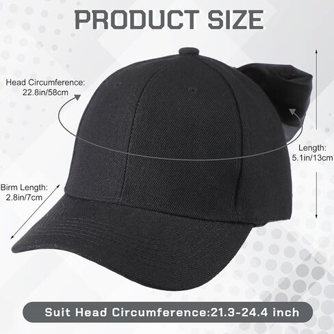 Hercicy Bow Baseball Cap for Women Coquette Bow-tie Summer Hat Ponytail Sun Hat Trucker Caps for Outdoor Sports Travel in Saudi Arabia