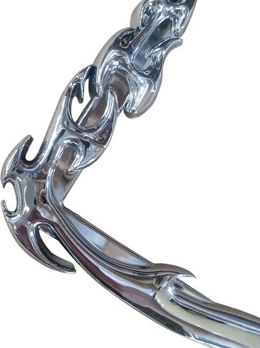 YoungerCar 3D Skulls style ABS Chrome Plate Frame متوافق مع Universal 2 Hole No Cap in Kuwait