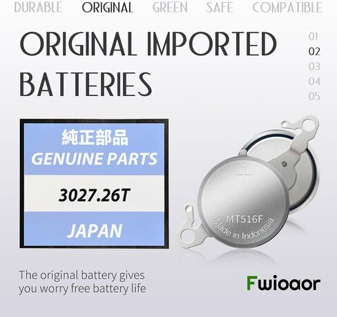 for Panasonic CTL1616 CTL1616F Replacement Battery,#10065657#10291127#10382262#10175828#94806704 for Casio Solar-Powered Watches - Compatible with Tough Solar, G-Shock in Saudi Arabia